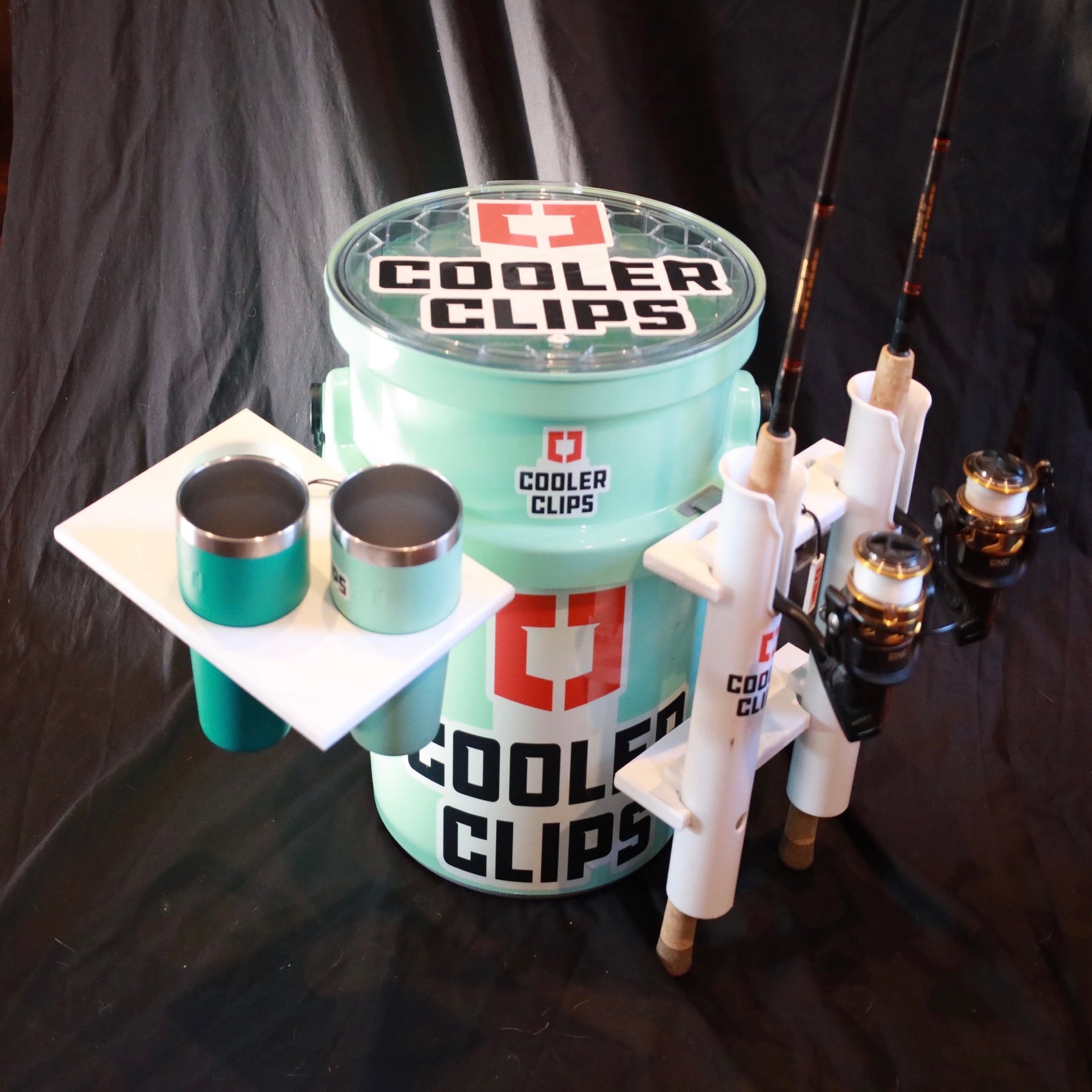 Yeti bucket sales rod holder